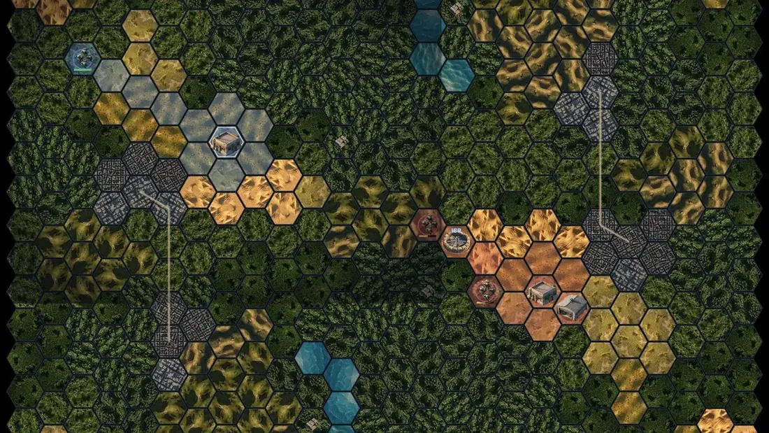 The hex battlefield